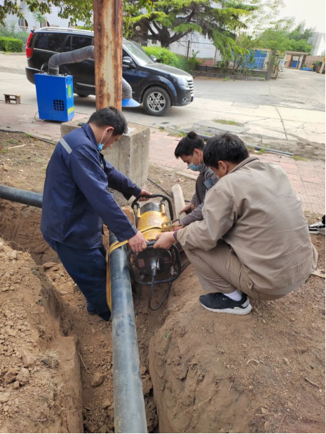努力圖樹立，庶幾終有成——記燃氣事業部CNG加氣站進氣管道改造